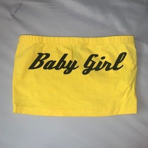 Forever 21 | Strapless ‘Babygirl’ Top